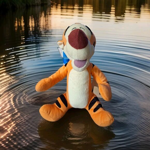 Disney‎ Plush Tigger 12 Inch Stuffed Animal Winnie The Pooh - Picture 2 of 9